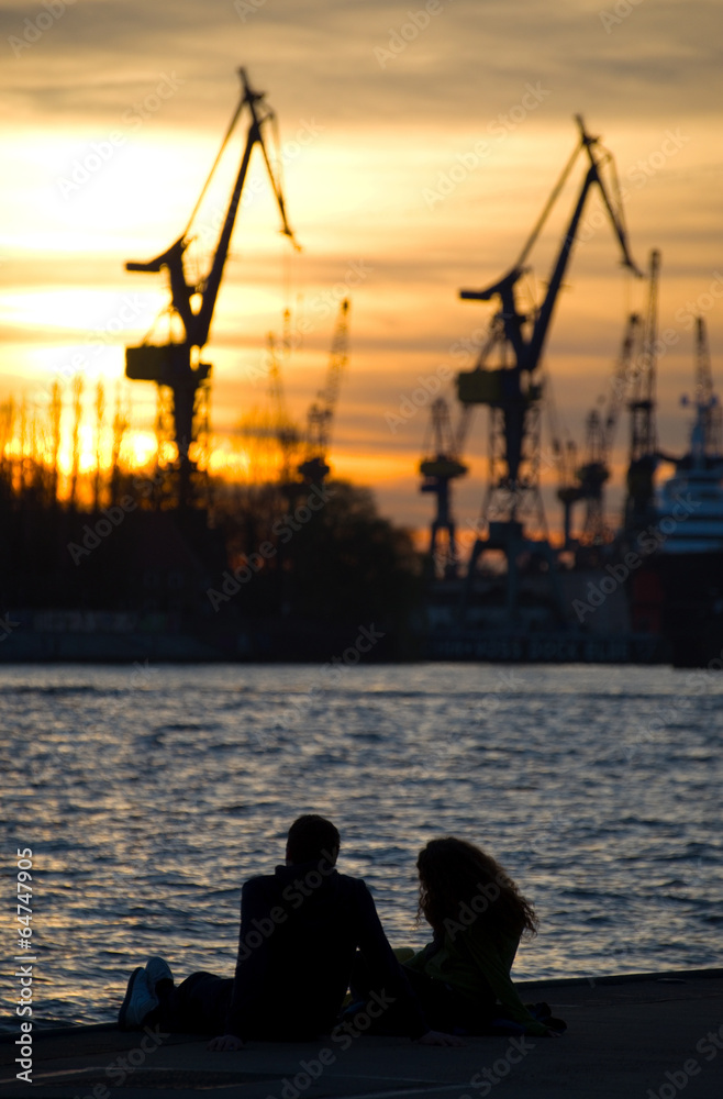 Wunschmotiv: Hafen in Hamburg #64747905