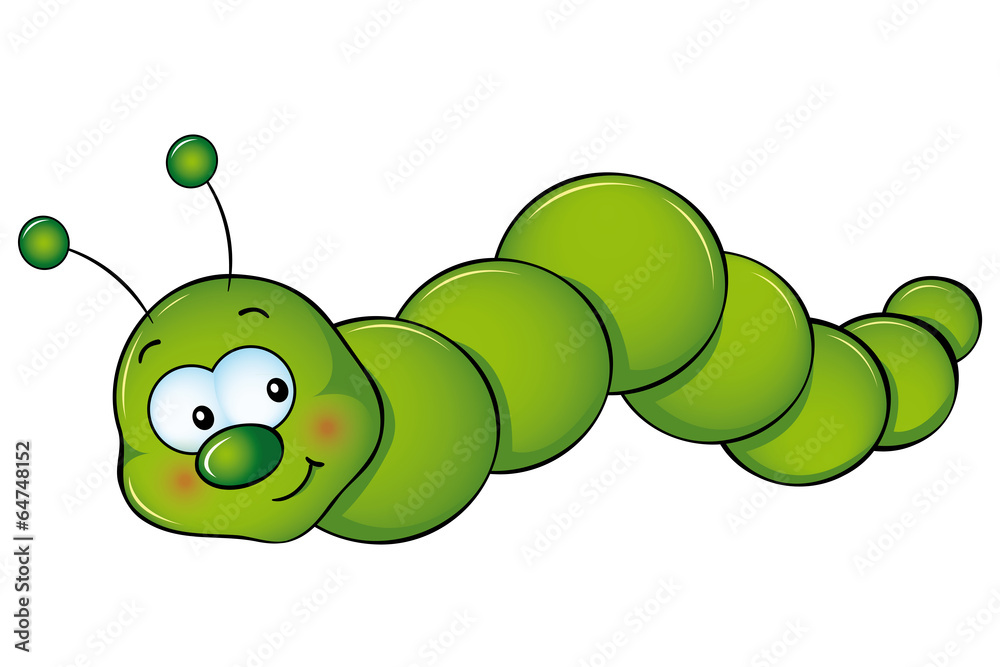 süße Raupe Stock Vector Adobe Stock
