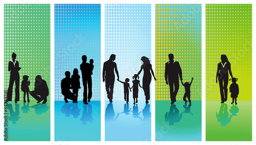 fünf Familien