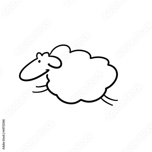 Jumping sheep