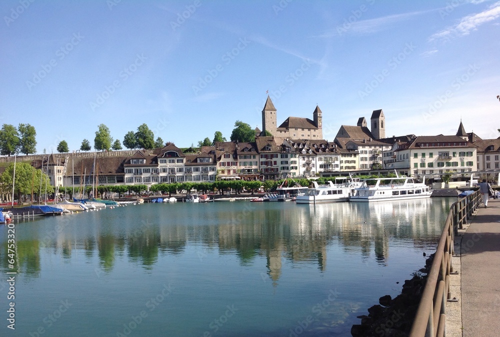 Rapperswil, view