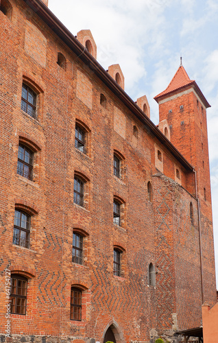 Mewe castle (XIV c.) of Teutonic Order. Gniew, Poland