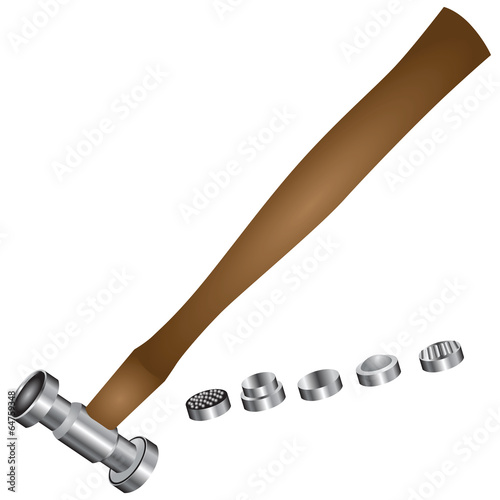 Hammer for minting