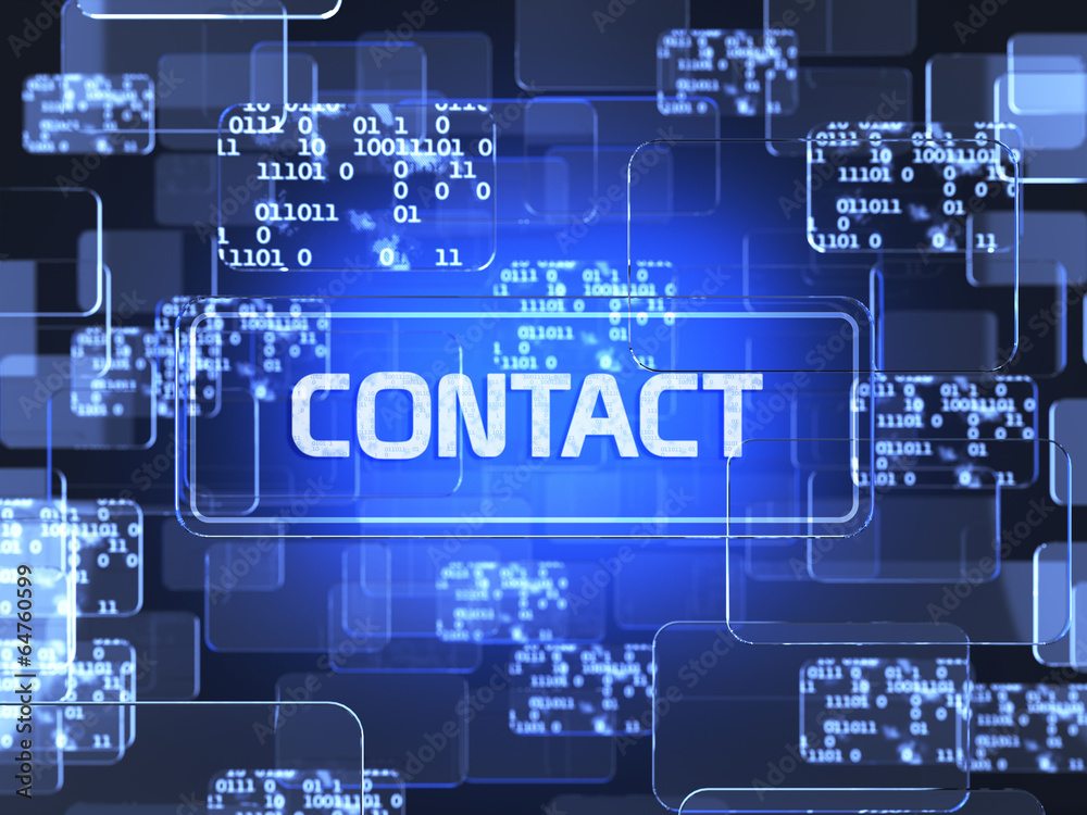 Contact screen concept Contact screen concept