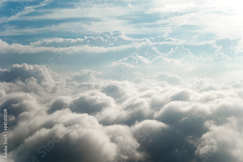 Obraz na plátne Clouds in sky