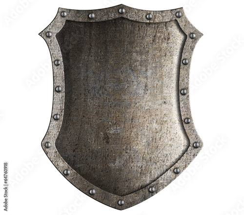 medieval knight shield isol...