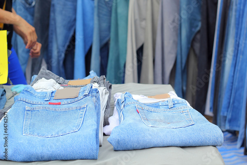 A lot vintage jeans with seams for sale