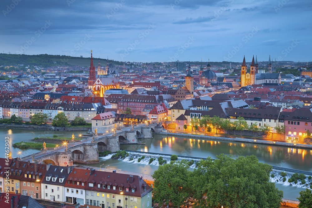 Fototapeta premium Wurzburg.