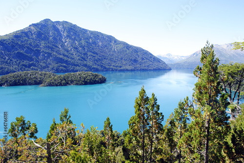 Mirador de Isla Corazón en Lago Mascardi, Bariloche