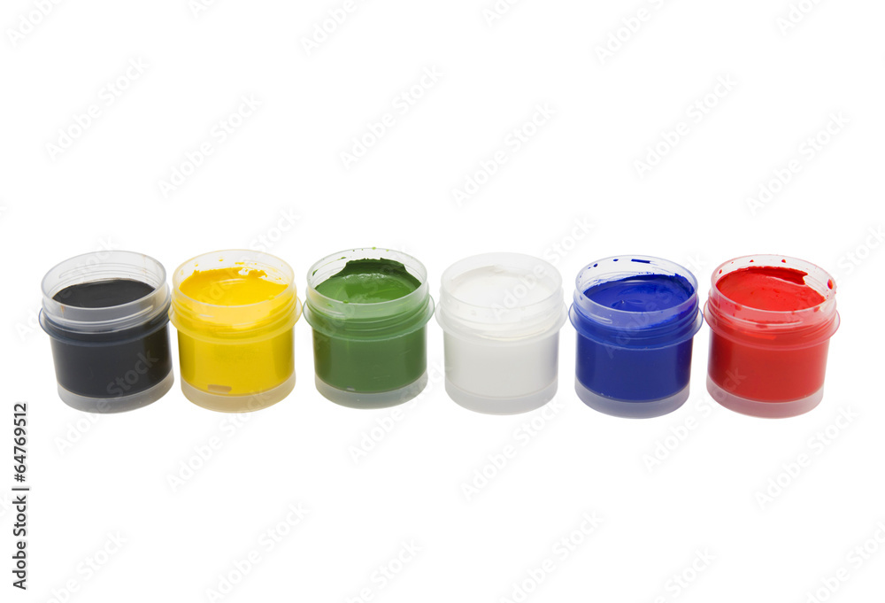 Multicolored paints Multicolored paints