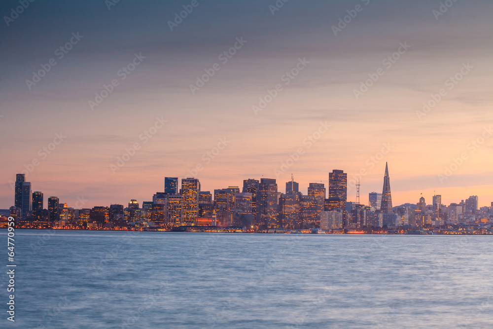 San Francisco  taken from Treasure Island.