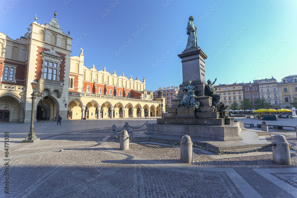 Naklejka premium Kraków - rynek