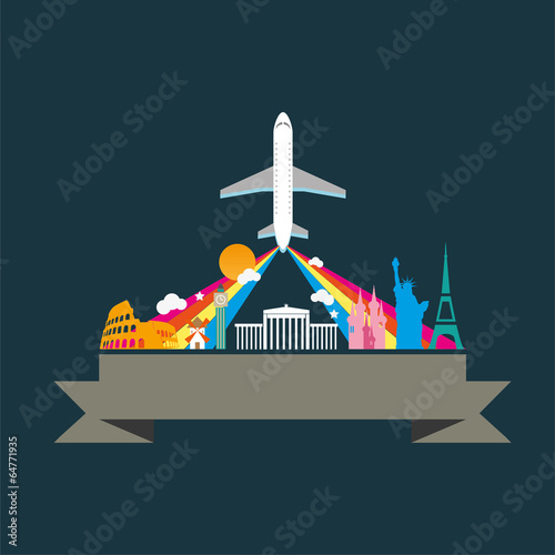 Travel and tourism background