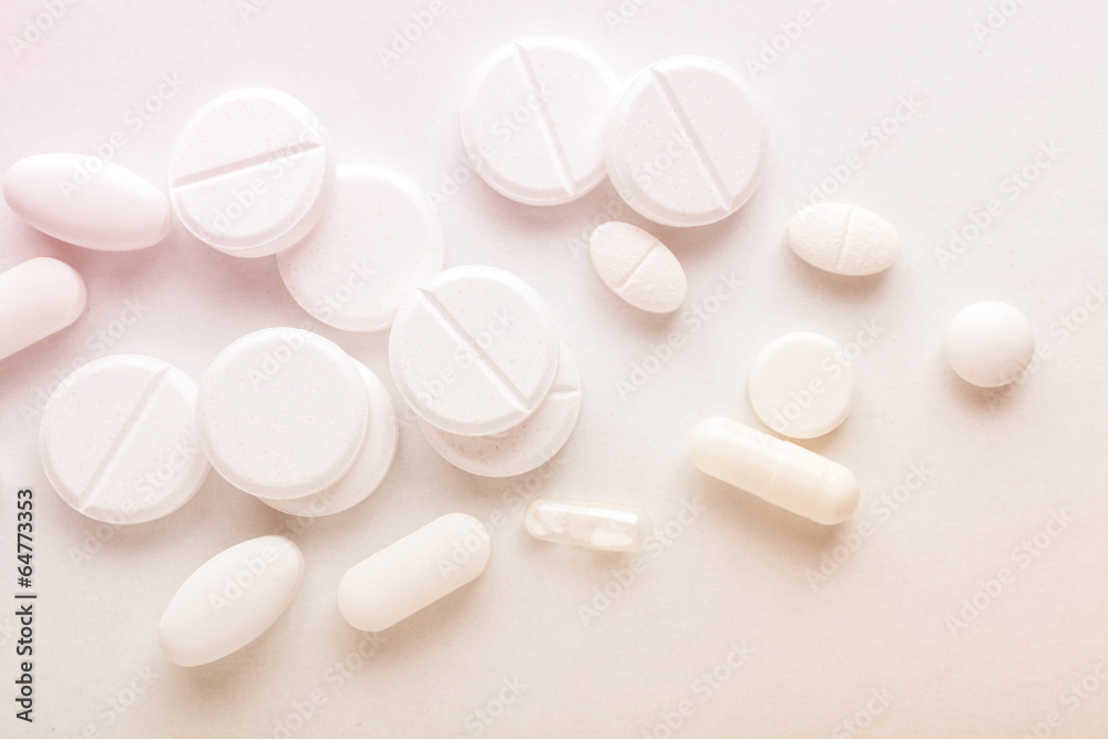 White pills