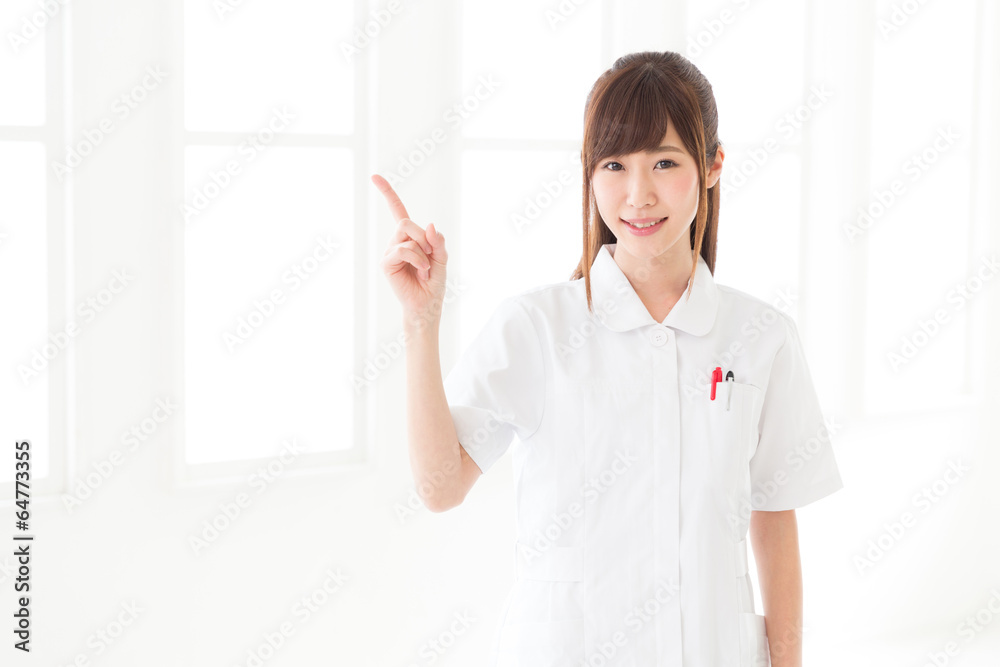 笑顔のナース