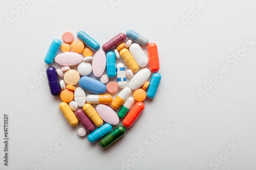 Pill heart