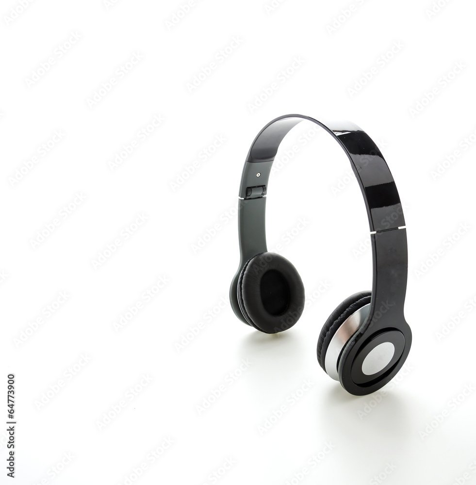 Headphone isolated on white Headphone isolated on white