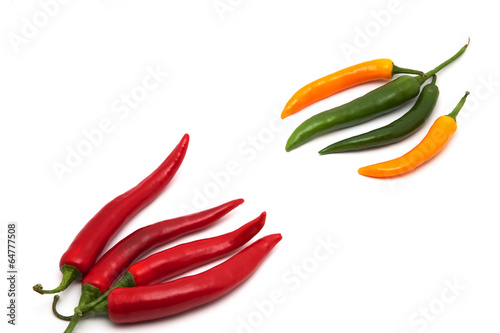 Quadro su tela Chilis sortiert