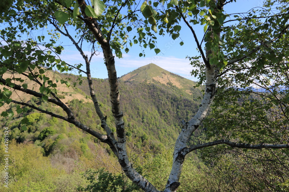 monte Palanzone dalla capanna Mara monte Palanzone dalla capanna Mara