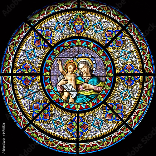 Stained-glass window