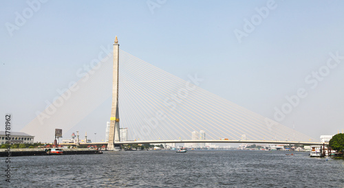 King Rama VIII bridge in Bangkok, Thailand