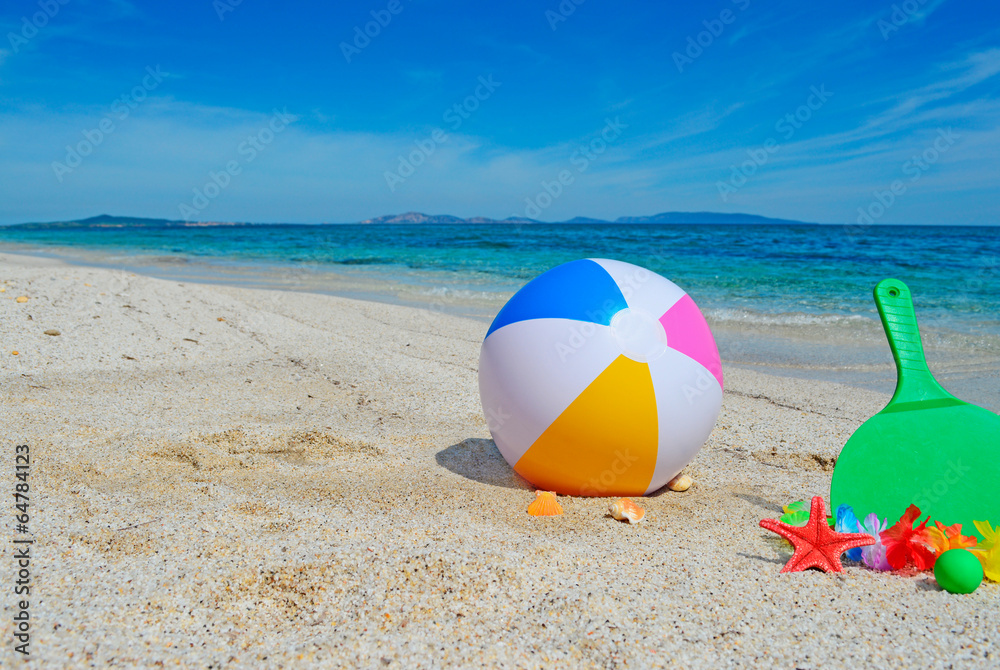 Obraz premium ball and rackets