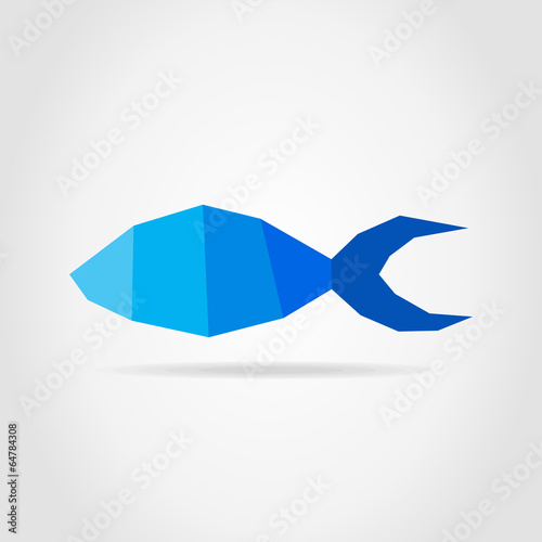Fish blue