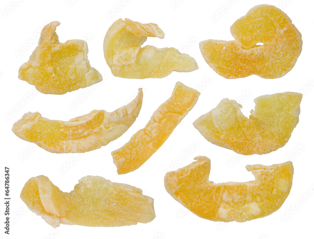 Naklejka premium dried Hami melon