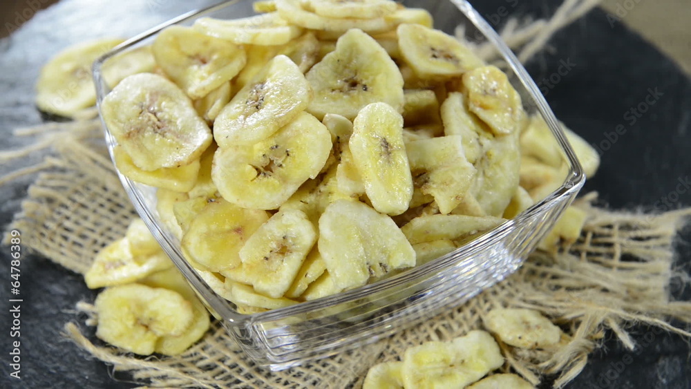Portion of dried Banans (not loopable) Portion of dried Banans (not loopable)