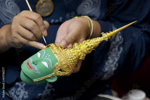 Miniature Thai Mask