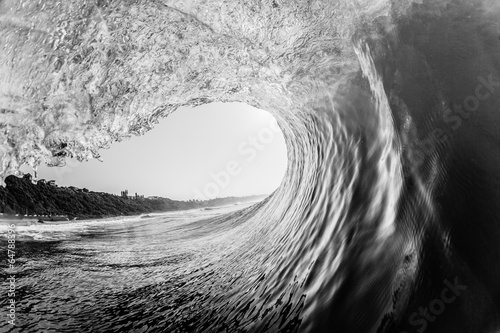 Wave Hollow Crashing Inside Ocean #64788396