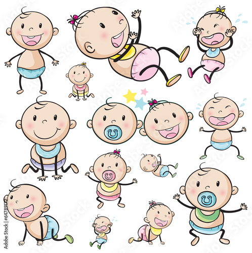 A group of babies