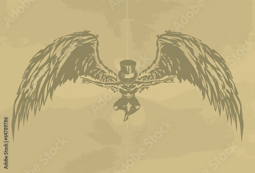 Black hat angel