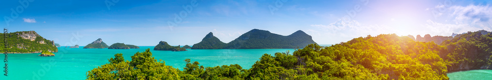 Thailand panorama.