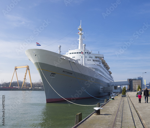 passenger ship in Rotterdam © hansenn