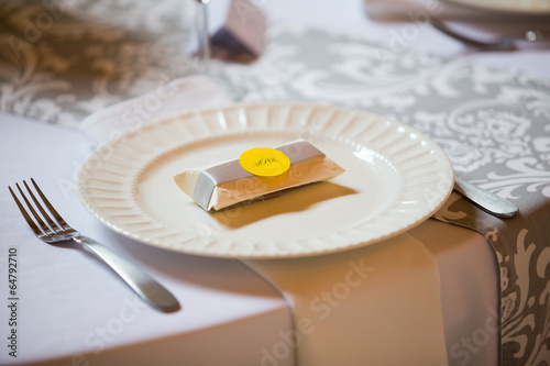 Fotografija Party Favors at a Wedding Reception