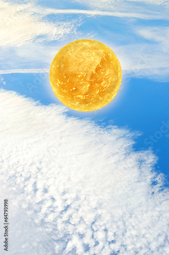 Sun - 3D Rendering © fotoliaxrender