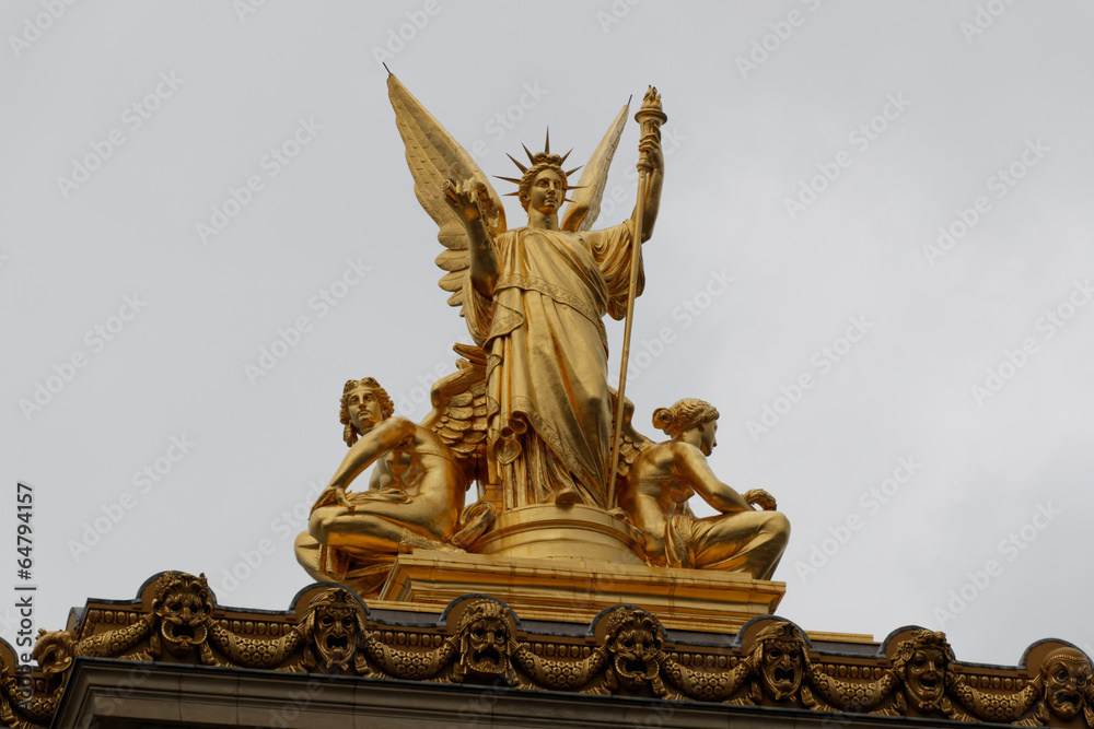 Fototapeta premium Paris Opera Garnier detail