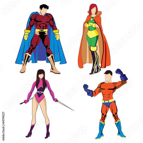 Superhero costumes