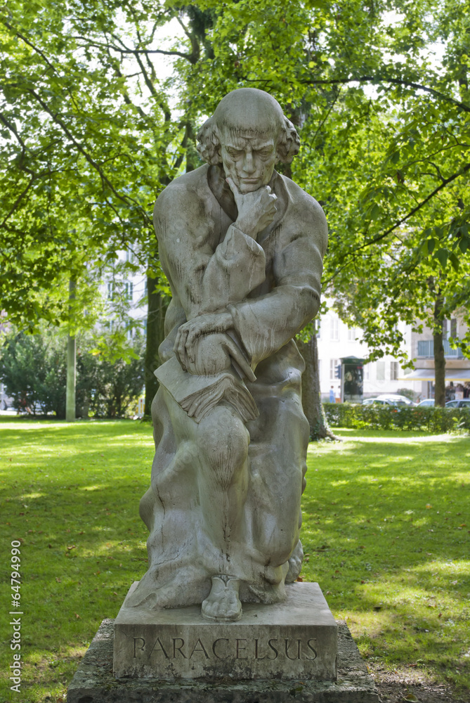 Paracelsus Monument in Salzburg