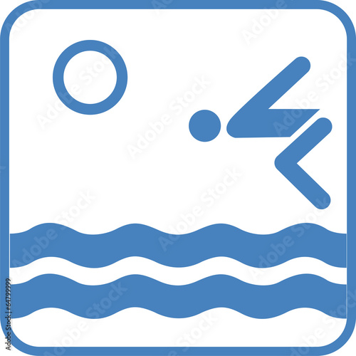 Schwimmen Baden Logo