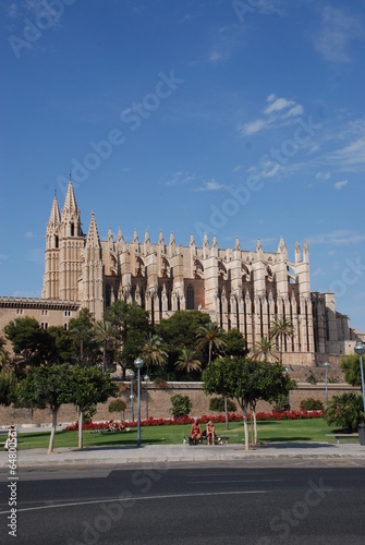 Cathedral in Palma de Mallorca, Spain