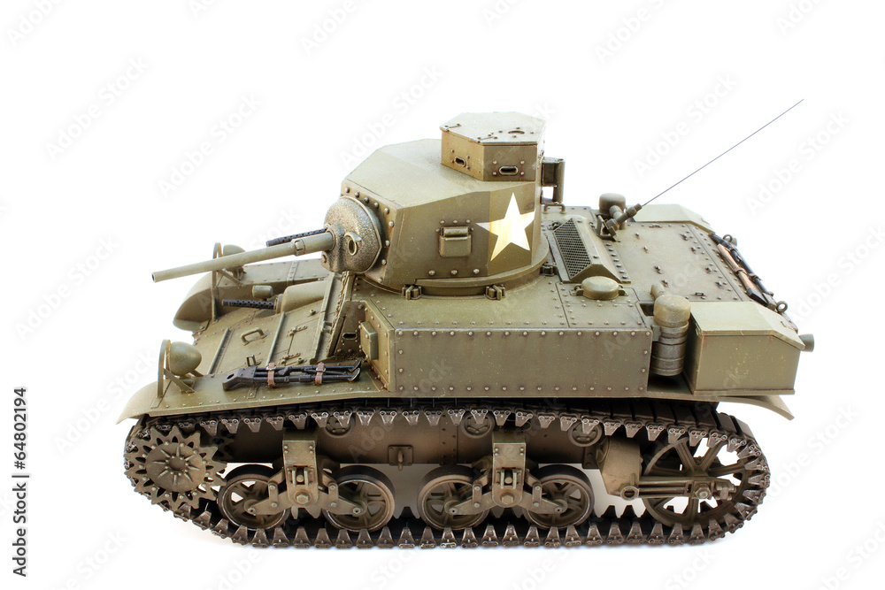 Light Tank M3 view left