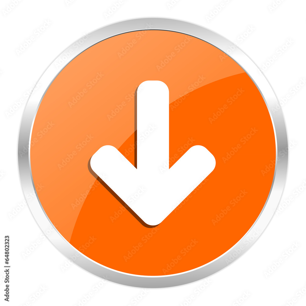 download orange glossy icon download orange glossy icon