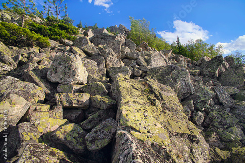 big boulders at top of the mountain © Yuri Bizgaimer
