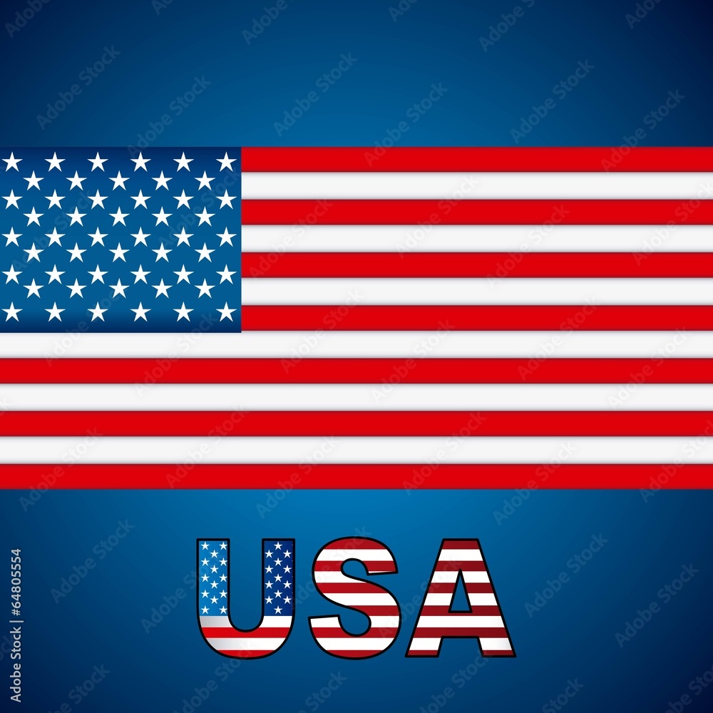 Fototapeta premium USA design