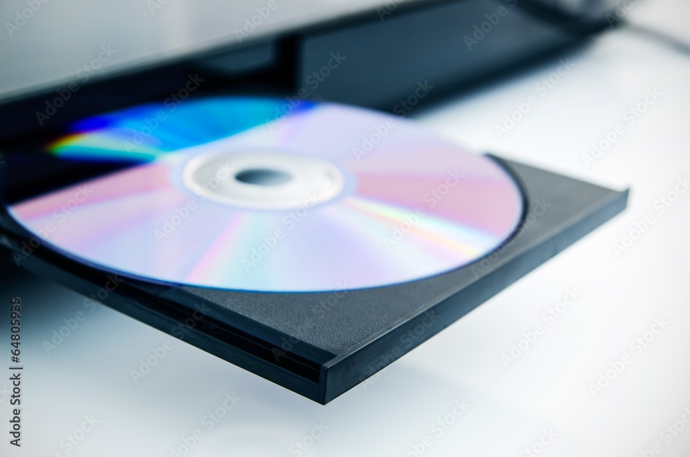 Disc insterted to DVD or CD player Disc insterted to DVD or CD player