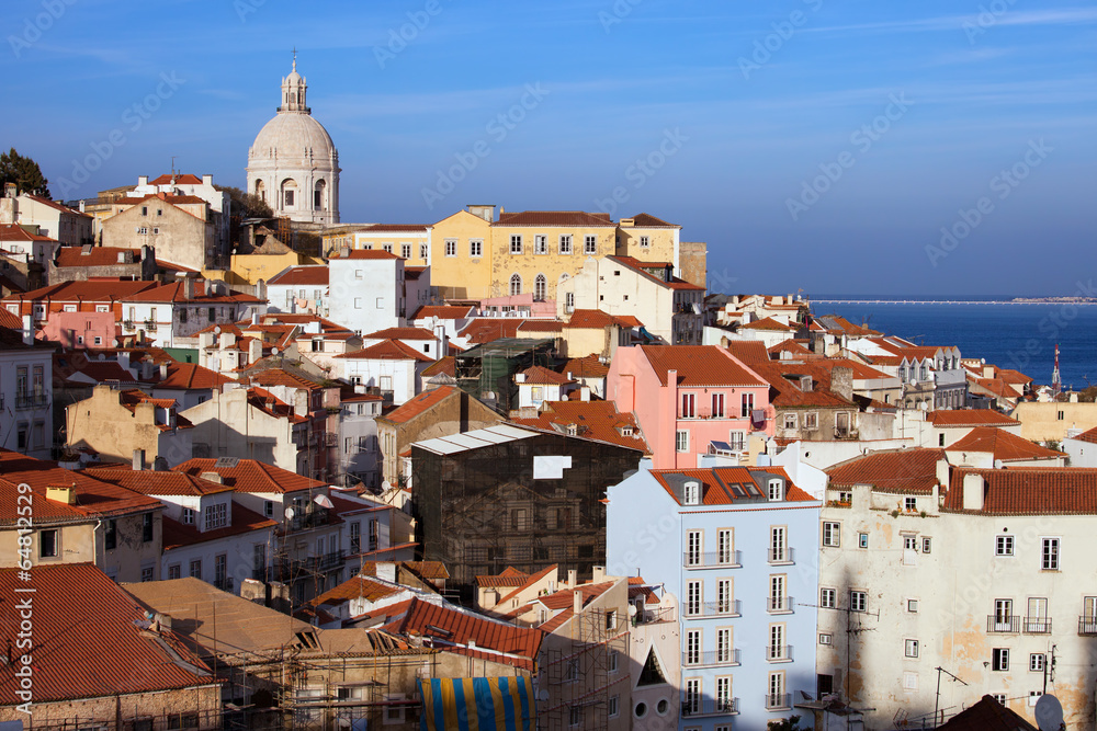 City of Lisbon in Portugal