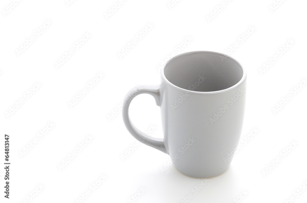 Mug isolated on white Mug isolated on white