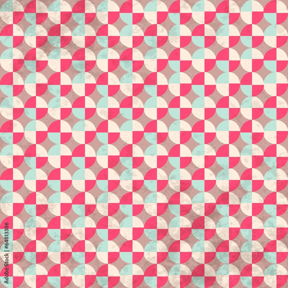 The pattern in retro style The pattern in retro style